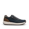 Rieker Men Hans Casual Laced Shoe - Blue